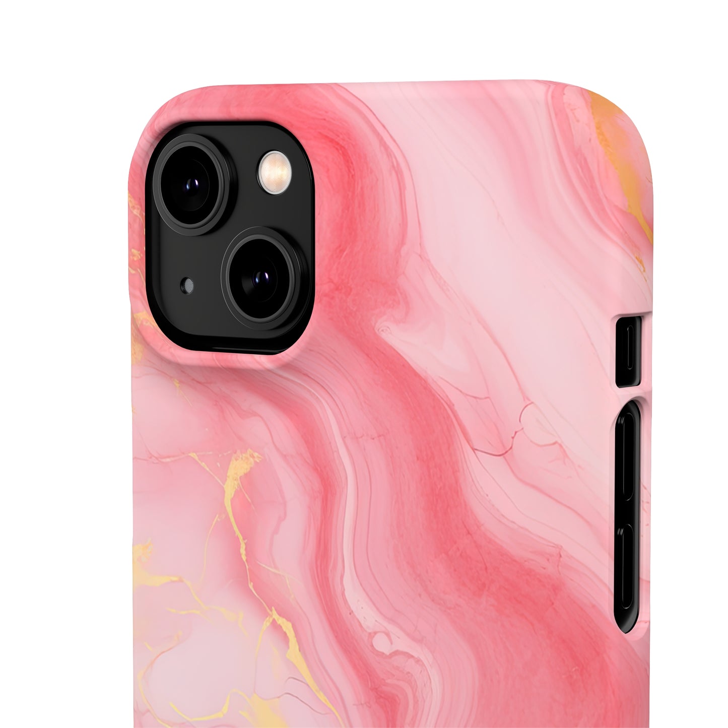 Cee L Colourful Marble Mobile Phone Case Pink