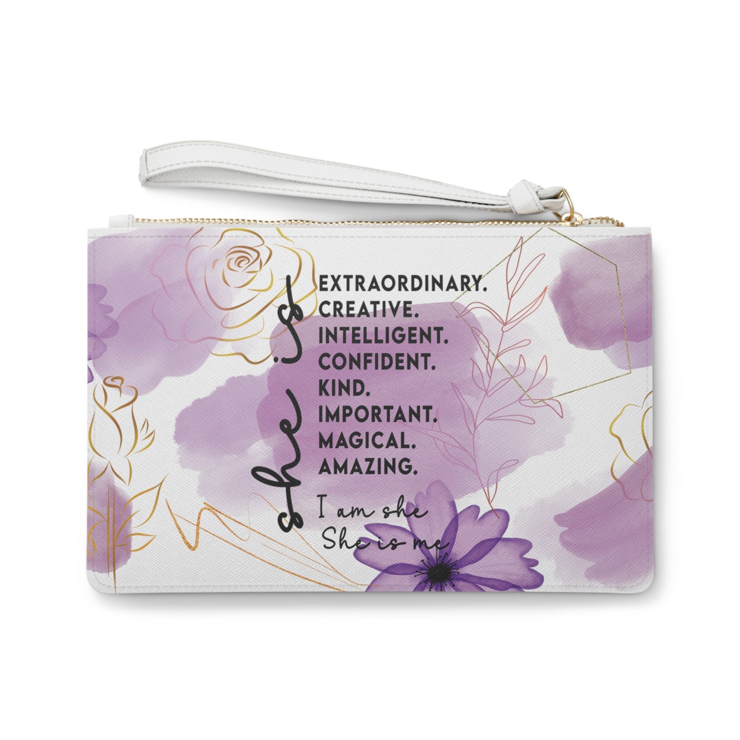 Cee L Clutch Bag Positive Affirmations Mothers Day Gifts for Her