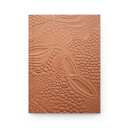 Hardcover Journal Faux Leather Pattern