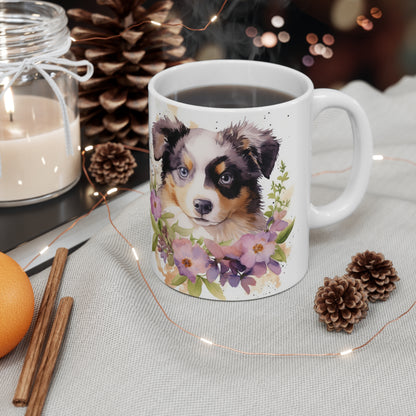 Shepherd Dog Mug Ceramic