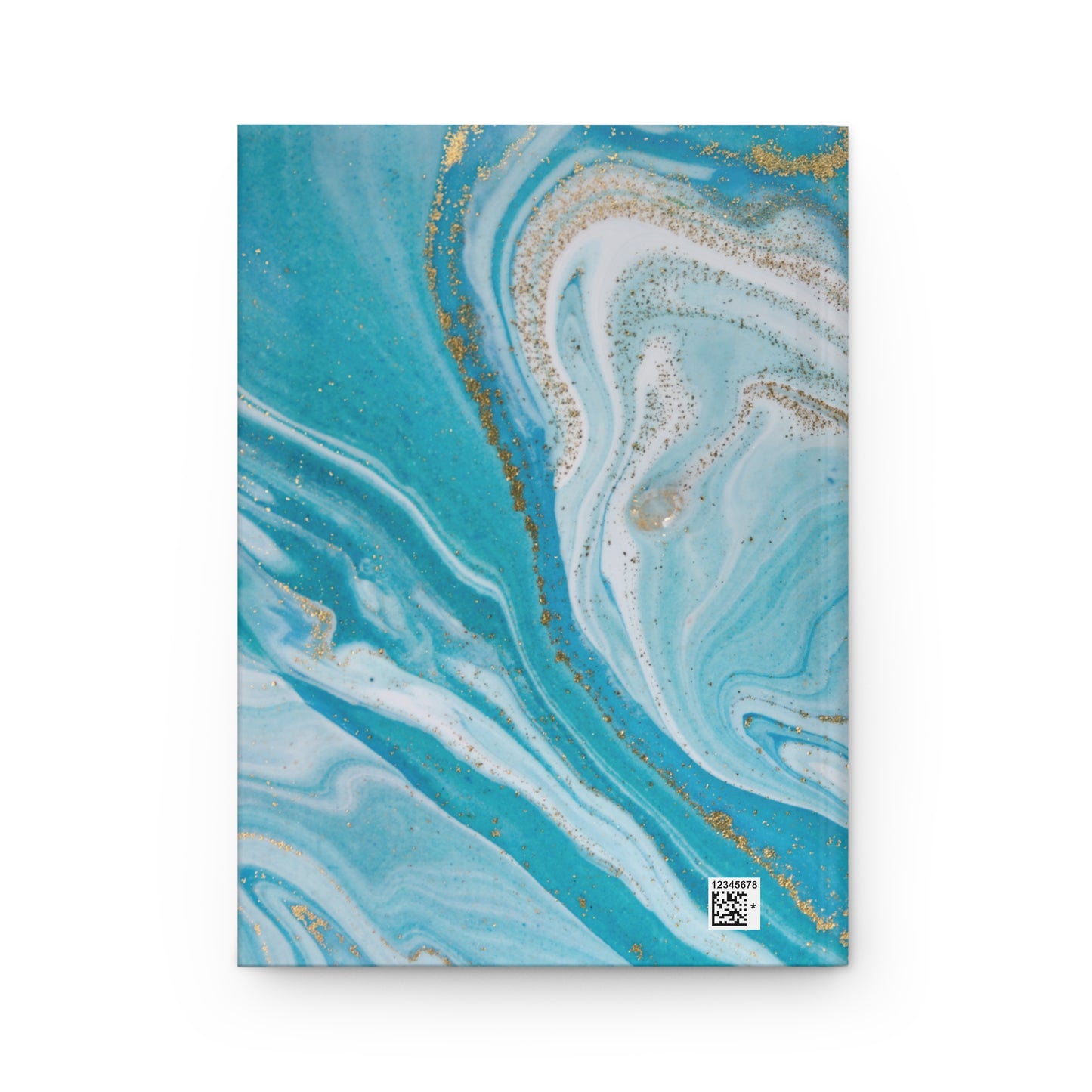 Hardcover Journal Teal Marble