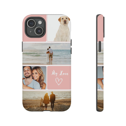 iPhone Personalised Image Case - Pink