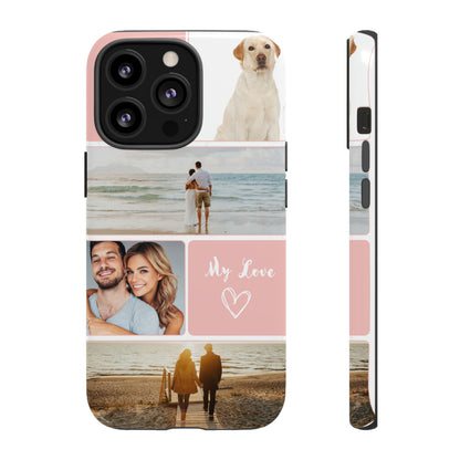 iPhone Personalised Image Case - Pink