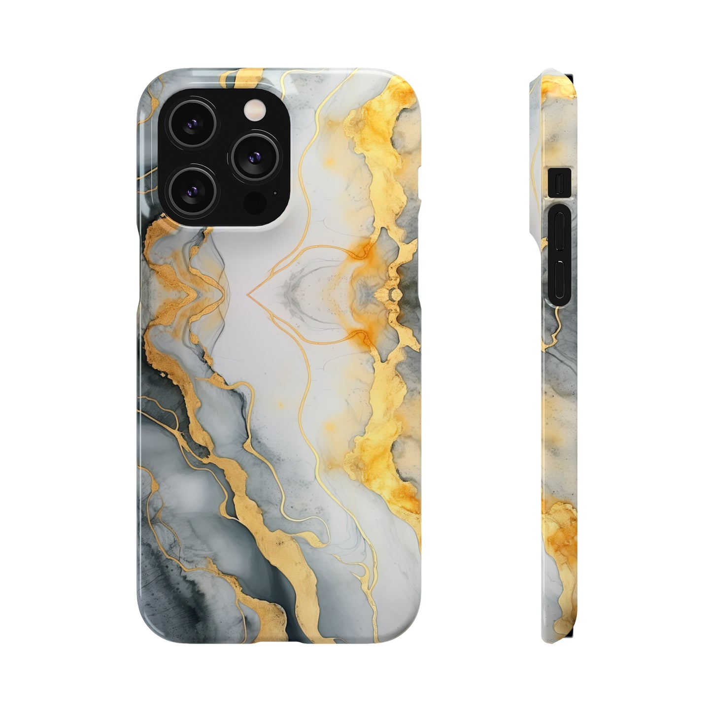 Cee L Colourful Marble Mobile Phone Case Grey