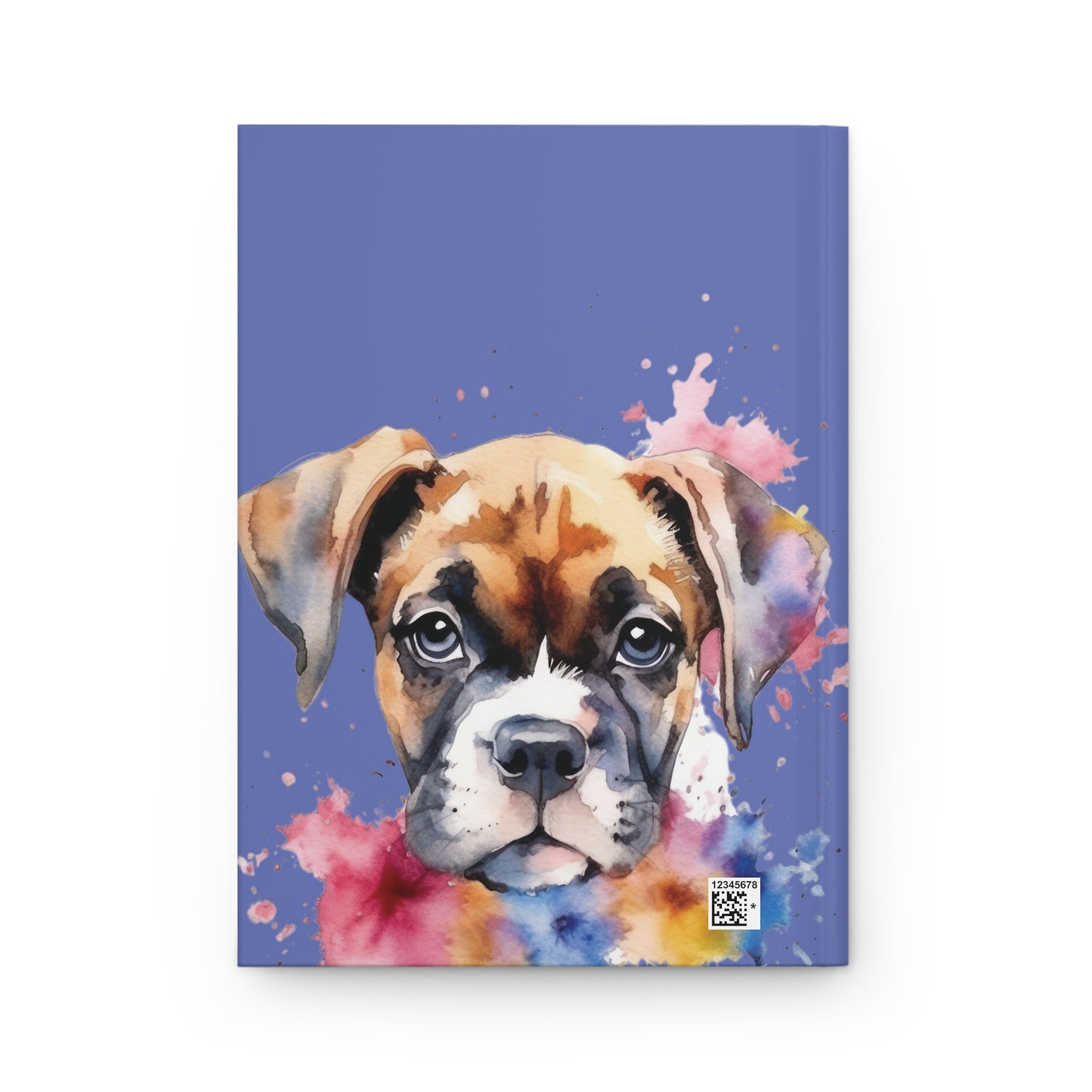 Hardcover Journal Boxer Dog