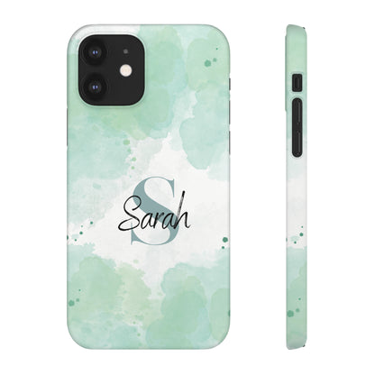 Cee L Personalised Phone Case Monogram Name Mobile Phone Cover Pastel