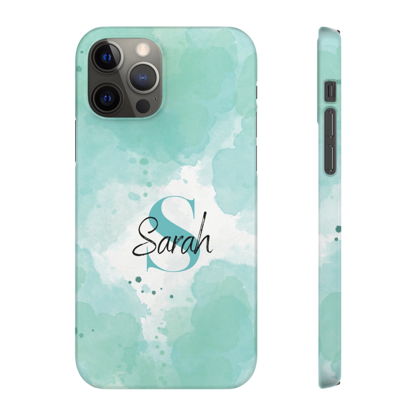 Cee L Personalised Phone Case Monogram Name Mobile Phone Cover Pastel