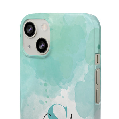 Cee L Personalised Phone Case Monogram Name Mobile Phone Cover Pastel