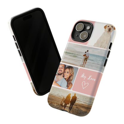 iPhone Personalised Image Case - Pink