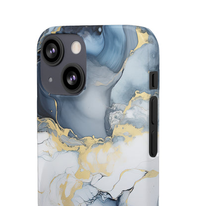 Cee L Colourful Marble Mobile Phone Case Blue