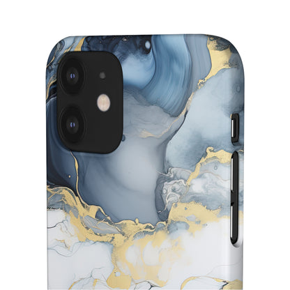 Cee L Colourful Marble Mobile Phone Case Blue