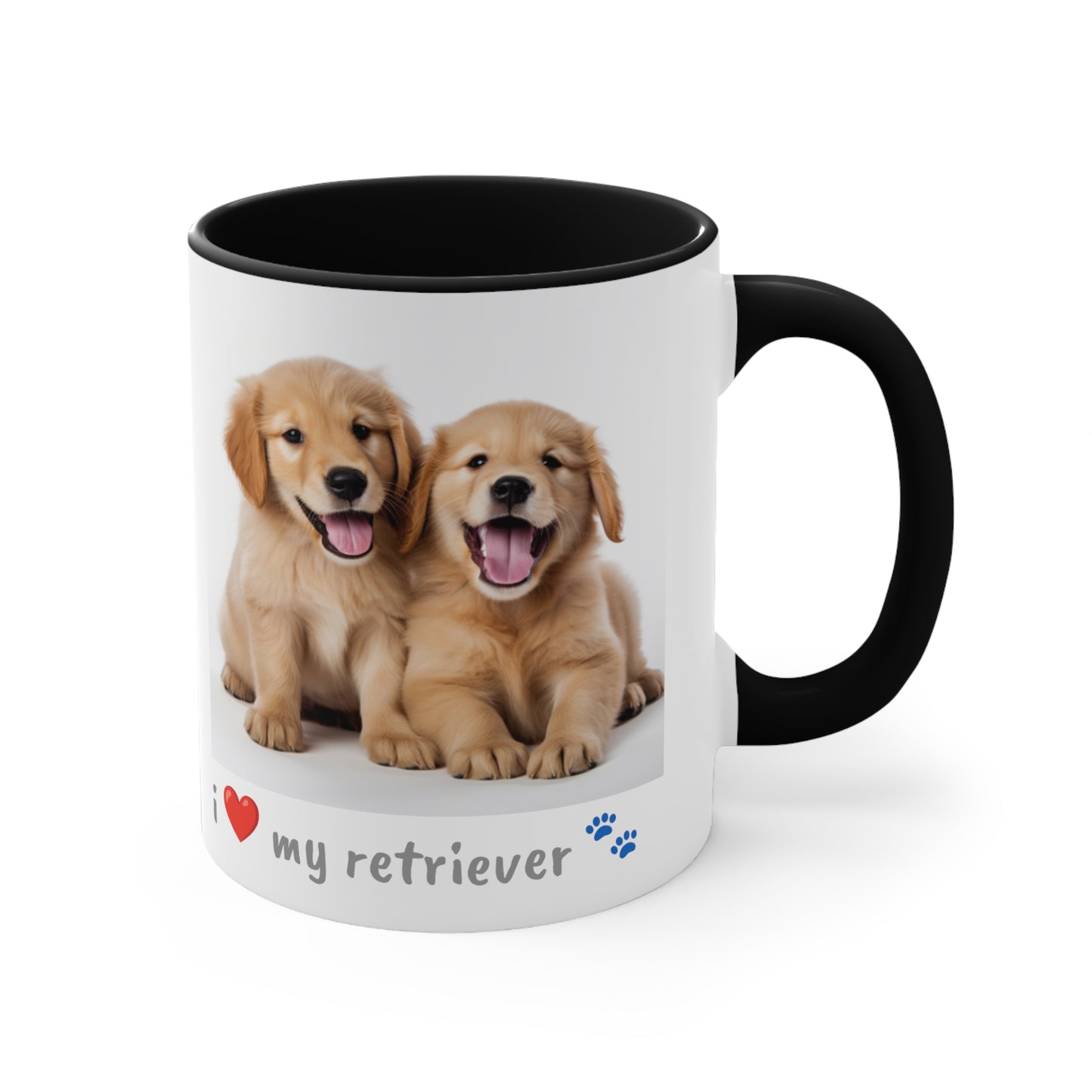 Golden Retriever Puppy Pet Mug Name Custom Dog Mug Dog Coffee Cup