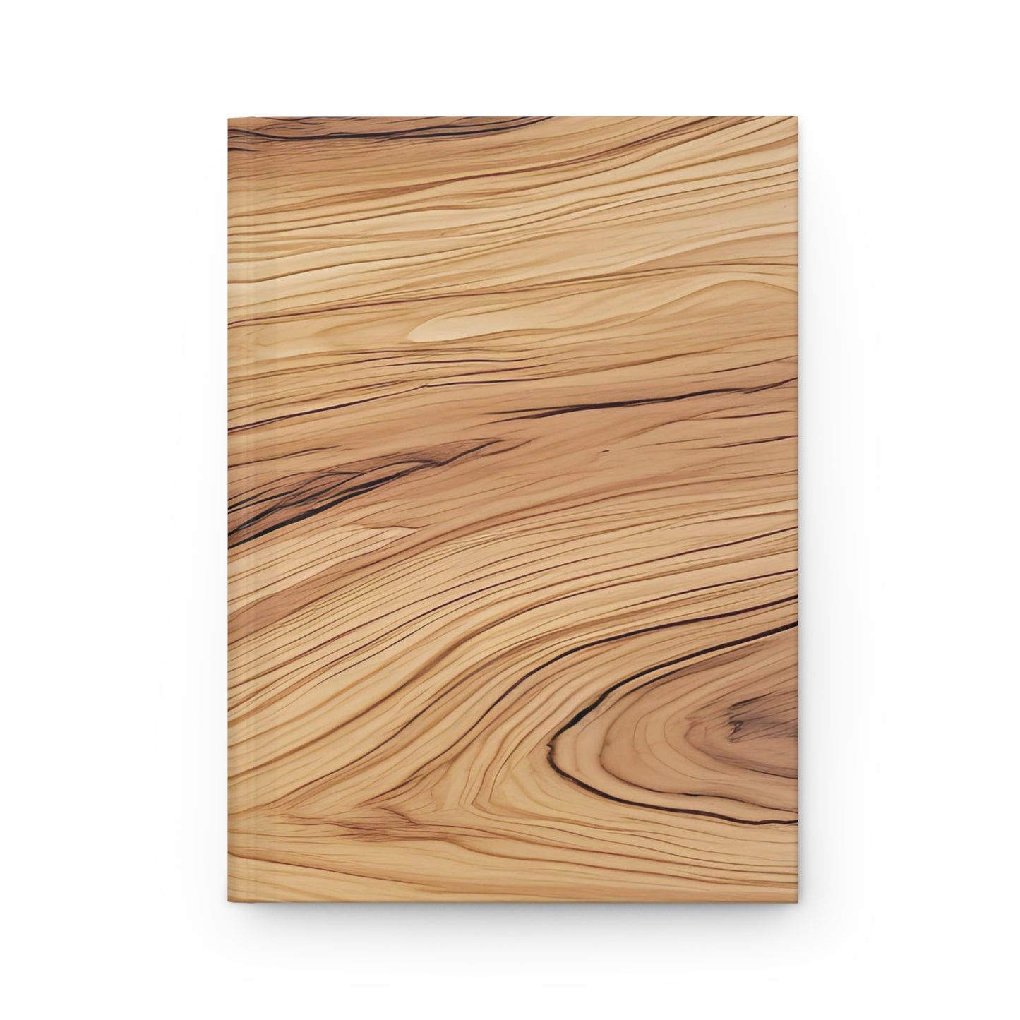 Hardcover Journal Matte Faux Timber