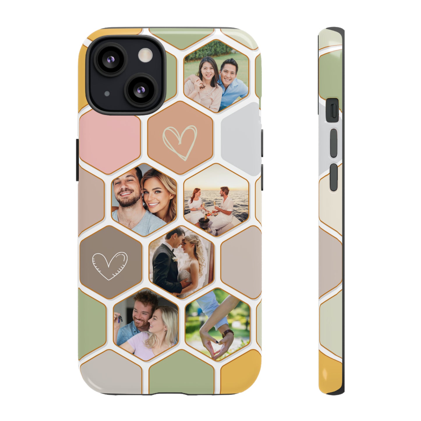 Mobile Phone  Personalised Hex Case