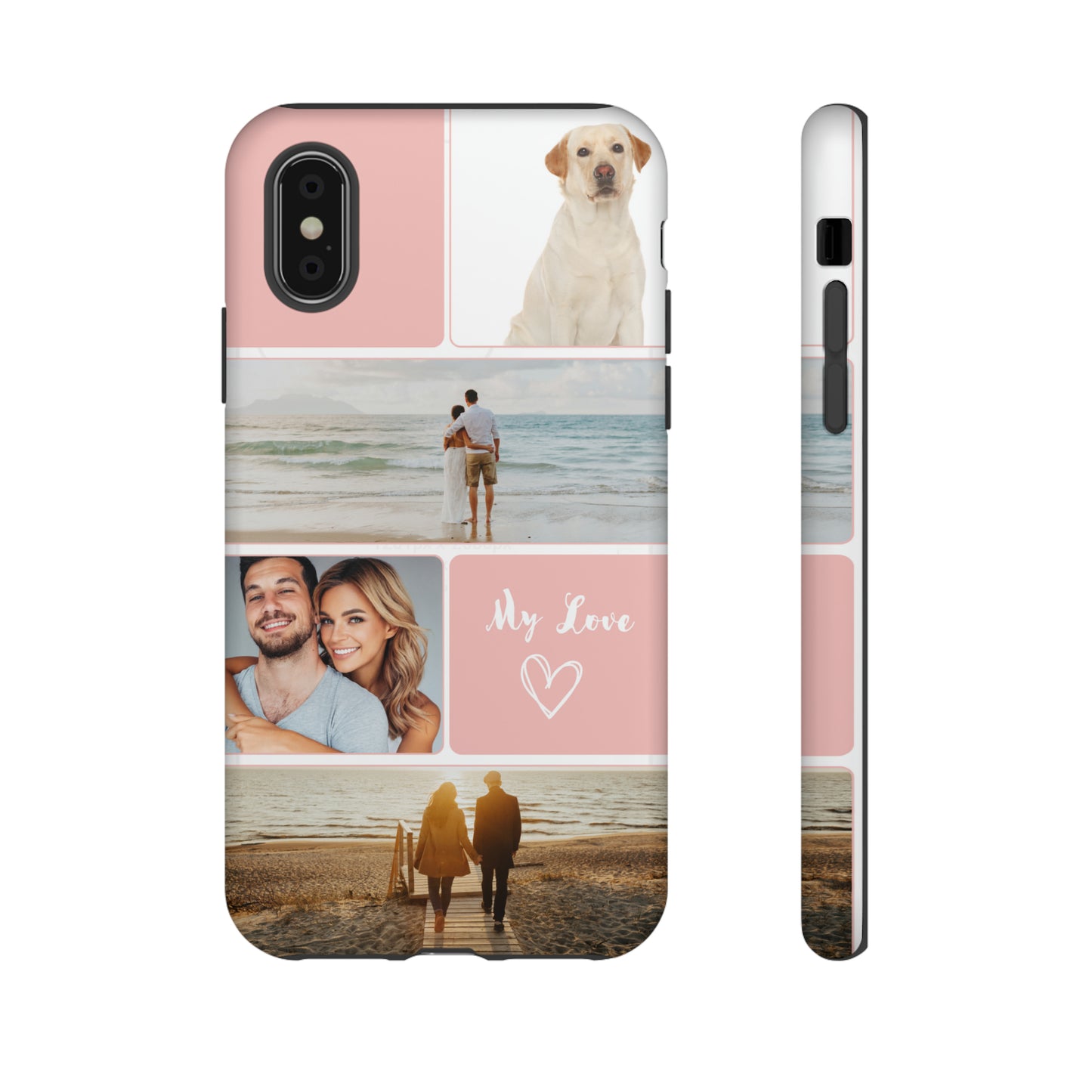 iPhone Personalised Image Case - Pink