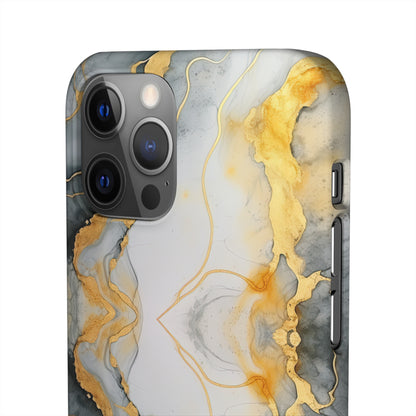 Cee L Colourful Marble Mobile Phone Case Grey