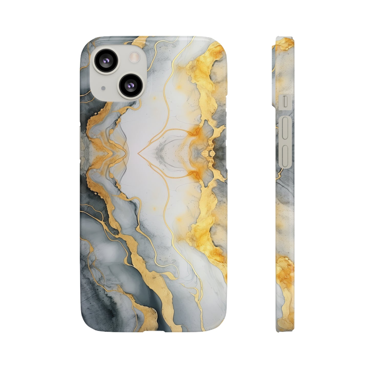 Cee L Colourful Marble Mobile Phone Case Grey