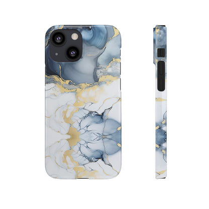 Cee L Colourful Marble Mobile Phone Case Blue