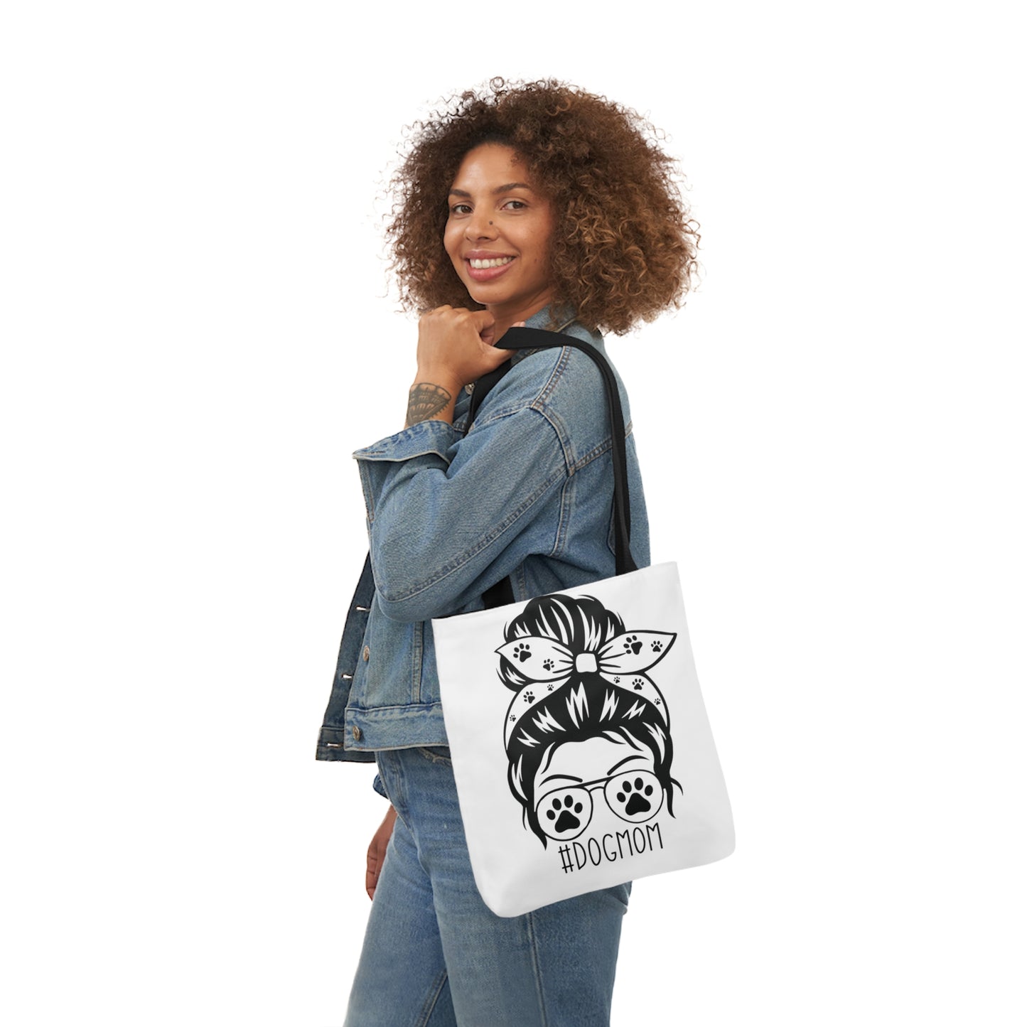 Canvas Tote Bag Dog Mom Gifts for Dog Lovers