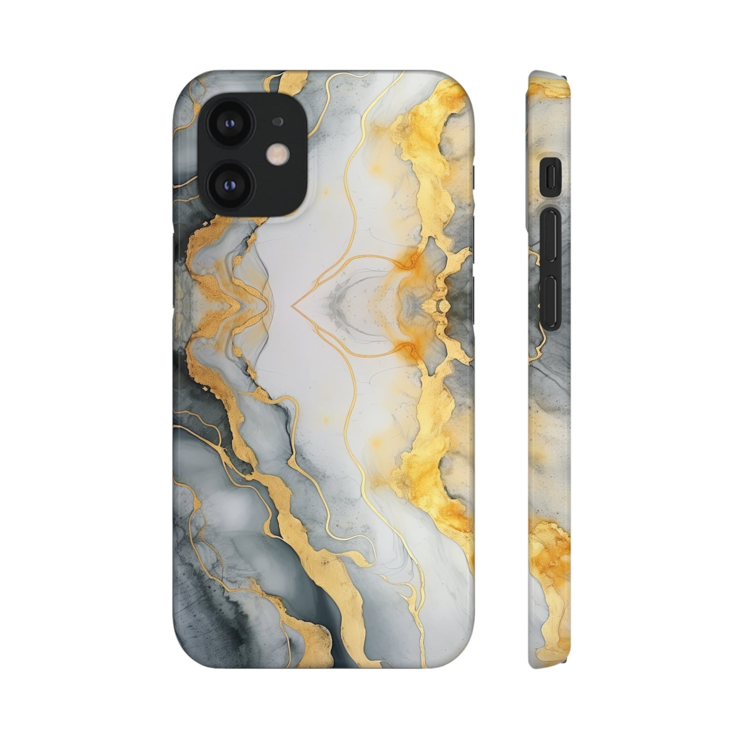 Cee L Colourful Marble Mobile Phone Case Grey