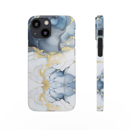 Cee L Colourful Marble Mobile Phone Case Blue