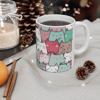 Cat Mug Ceramic