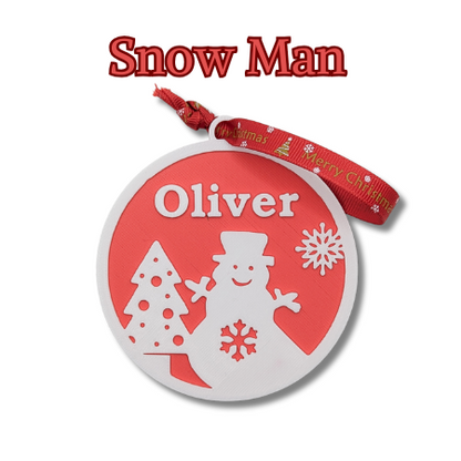 Personalised Xmas Tags/Decorations