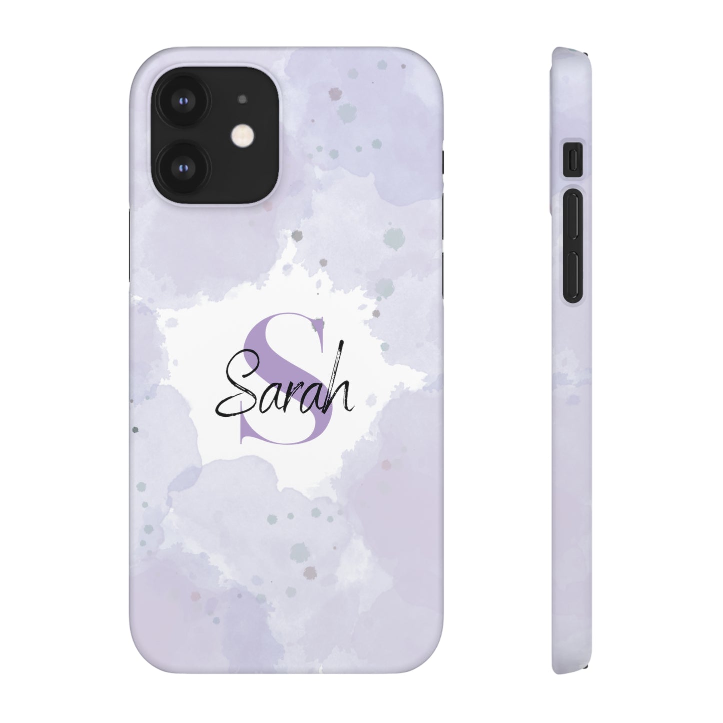 Cee L Personalised Phone Case Monogram Name Mobile Phone Cover Pastel