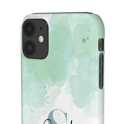 Cee L Personalised Phone Case Monogram Name Mobile Phone Cover Pastel