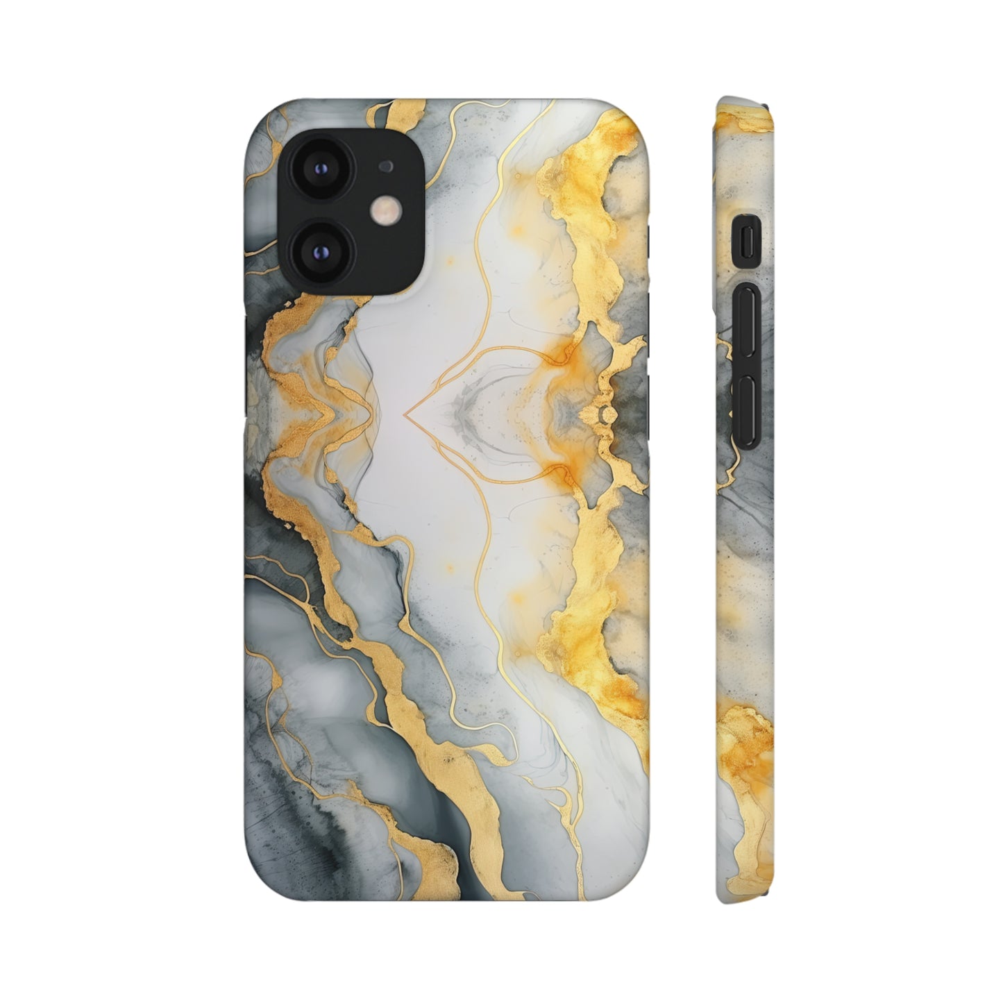 Cee L Colourful Marble Mobile Phone Case Grey