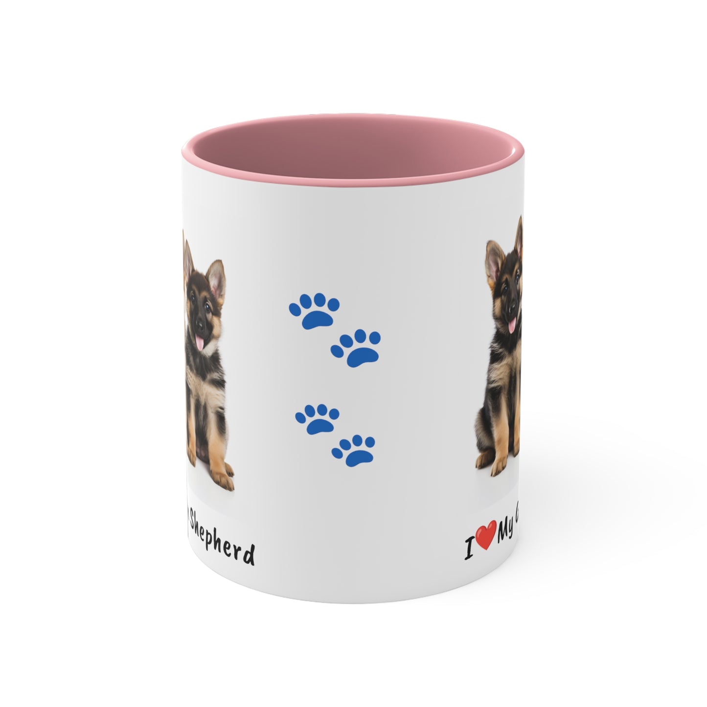 German Shepherd Puppy Pet Mug Name Custom Dog Mug Dog Coffee Cup Personalized Pet Mugs Dog Mom Mug Dad Mug New Dog Mug Mothers Day