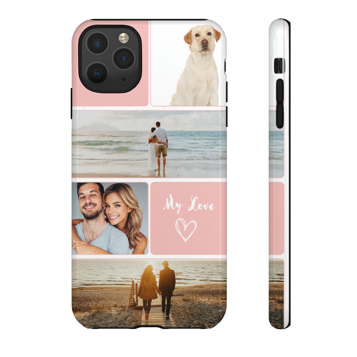 iPhone Personalised Image Case - Pink