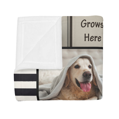 Plush Fleece Blanket Customised Pet Design - Australian & NZ Buyers