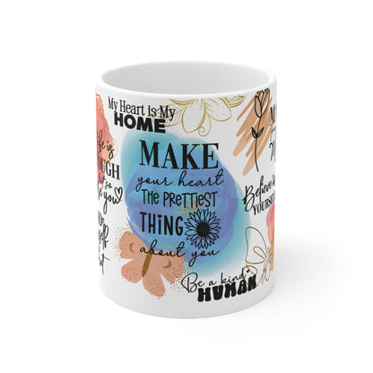 Cee L Positive Affirmations Proud Mug Gifts for Her Mothers Day 11oz