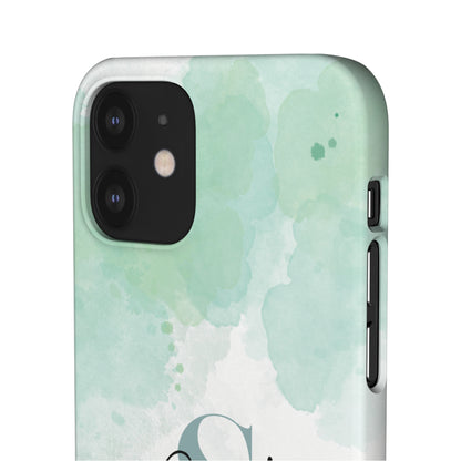 Cee L Personalised Phone Case Monogram Name Mobile Phone Cover Pastel