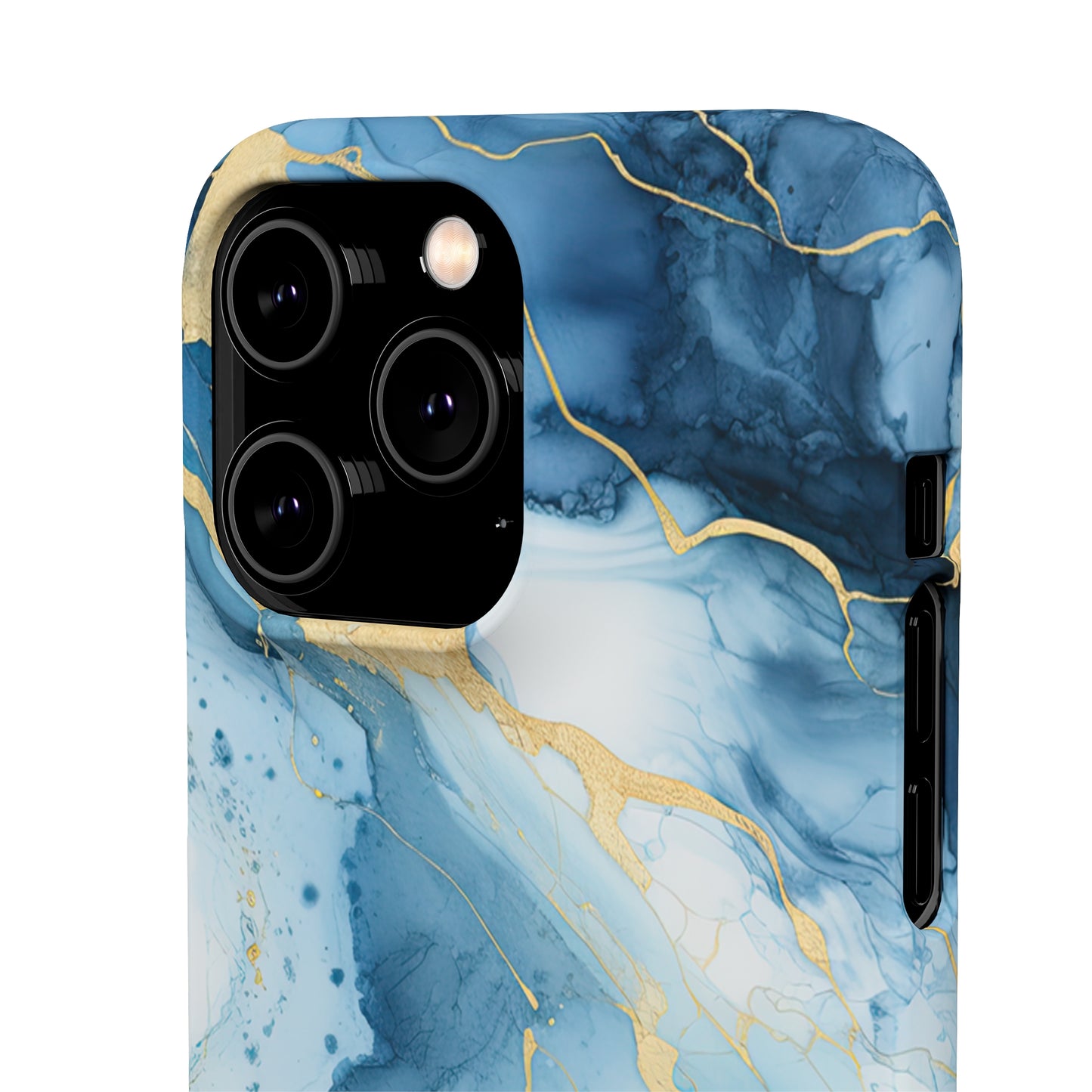 Cee L Colourful Marble Mobile Phone Case Blue