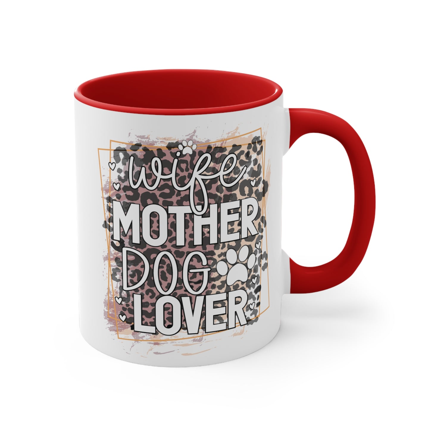 Cee L Dog Love Wife Print Mug Colour Choice Mothers Day Gifts for Her