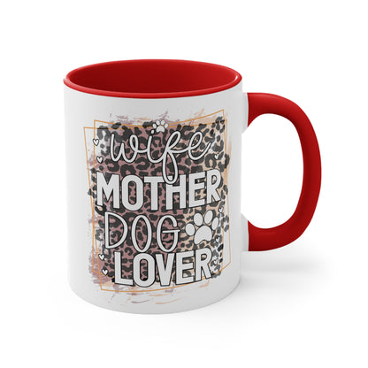 Cee L Dog Love Wife Print Mug Colour Choice Mothers Day Gifts for Her