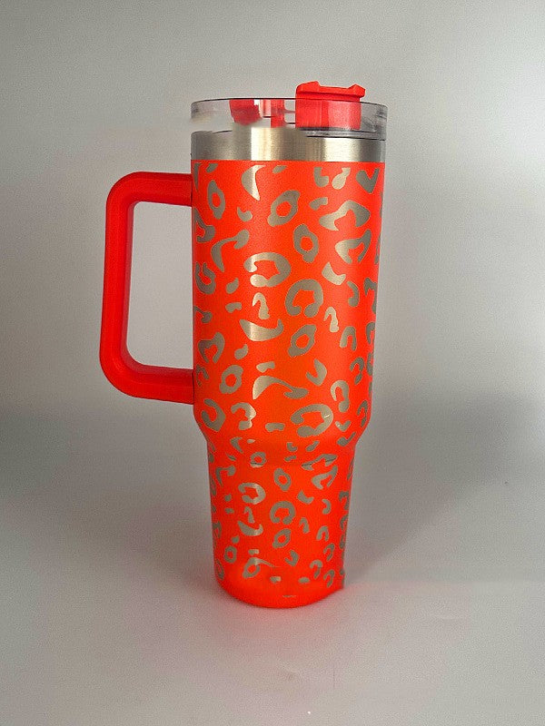 Modern Minimalist Stainless Steel Handle Insulated Cup