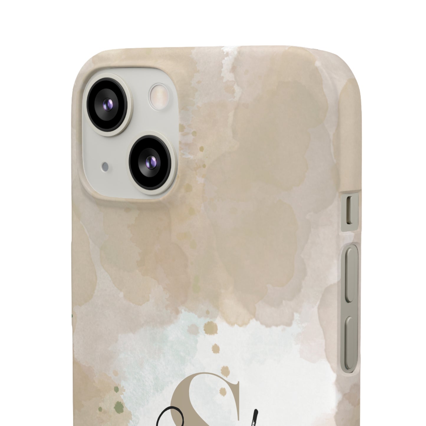 Cee L Personalised Phone Case Monogram Name Mobile Phone Cover Pastel