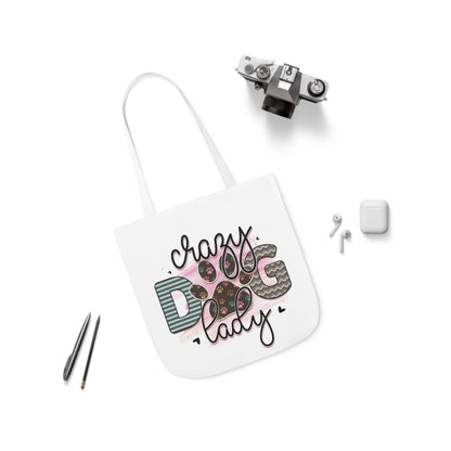 Canvas Tote Bag Gifts for Dog Lover Crazy Dog Lady