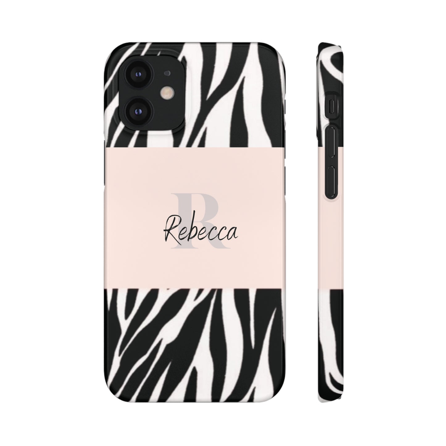 Personalised Phone Case Monogram Name Mobile Phone Cover