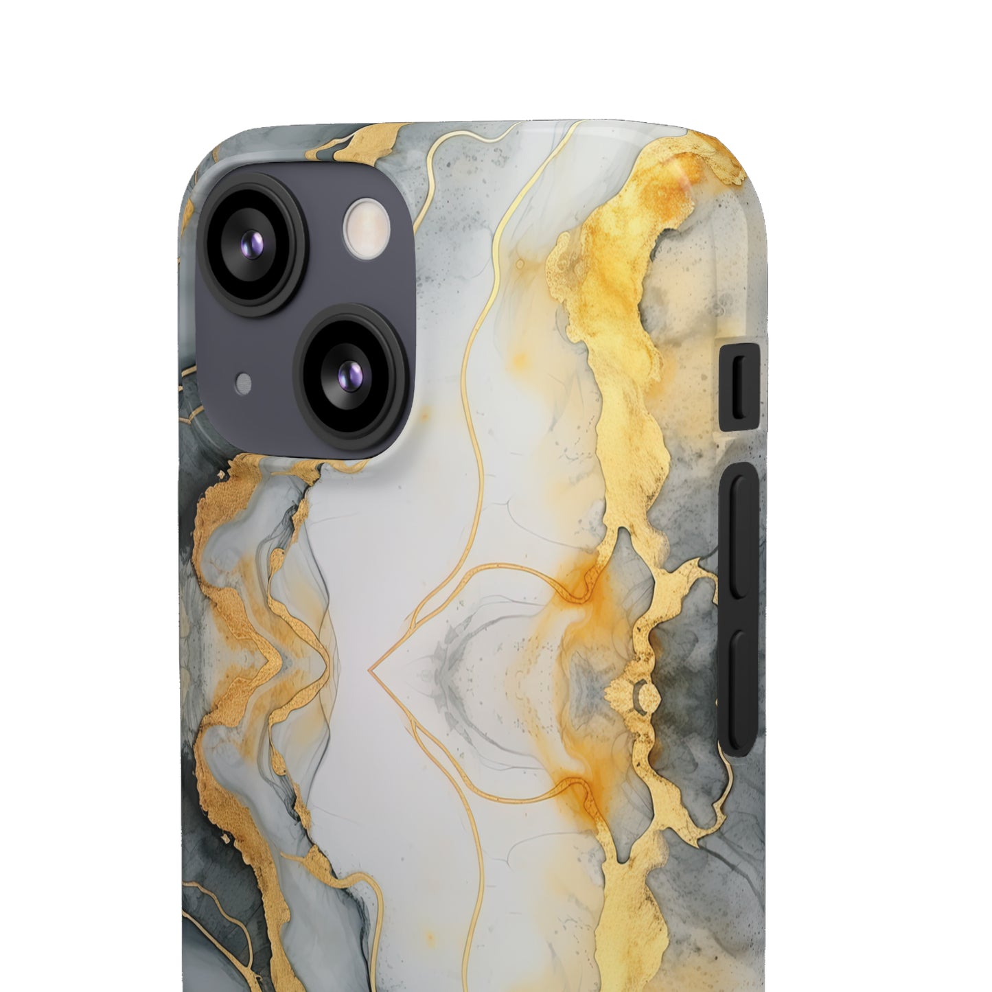 Cee L Colourful Marble Mobile Phone Case Grey