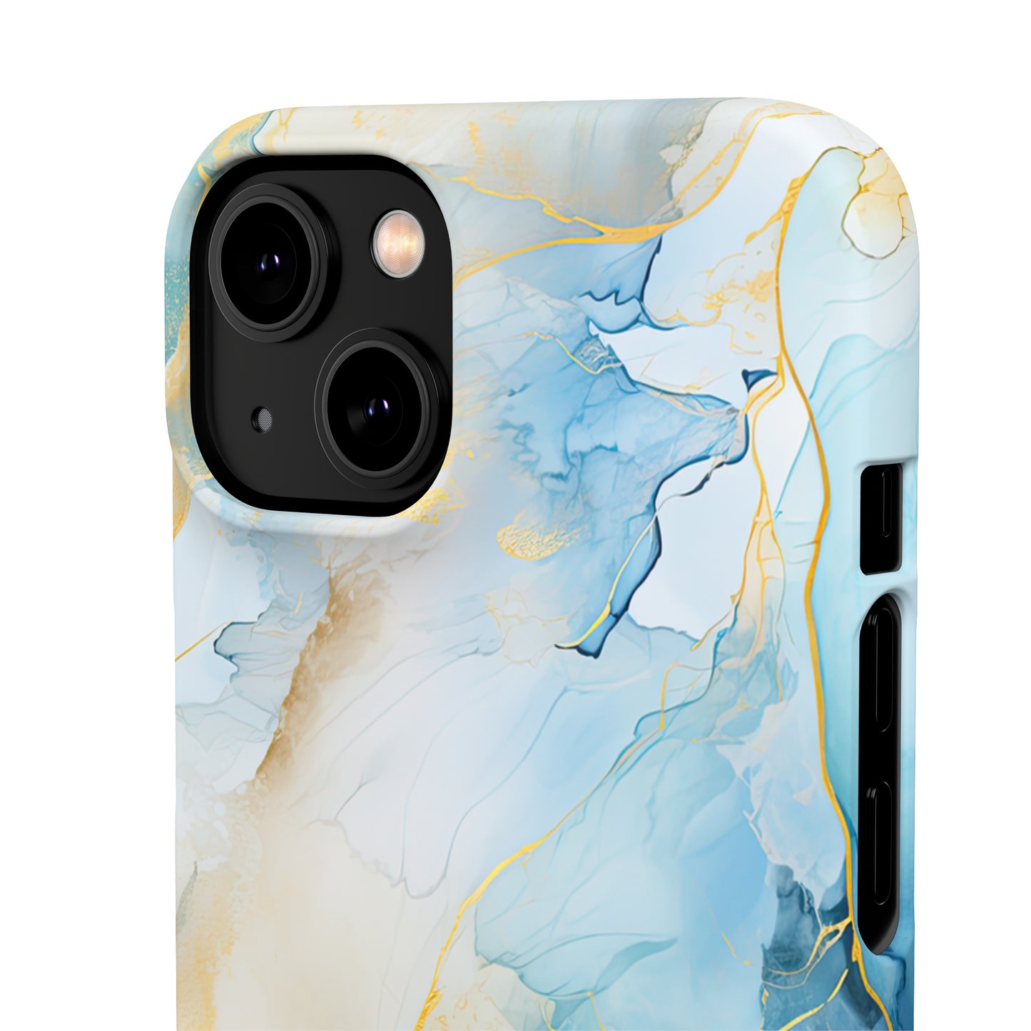 Cee L Colourful Marble Mobile Phone Case Blue