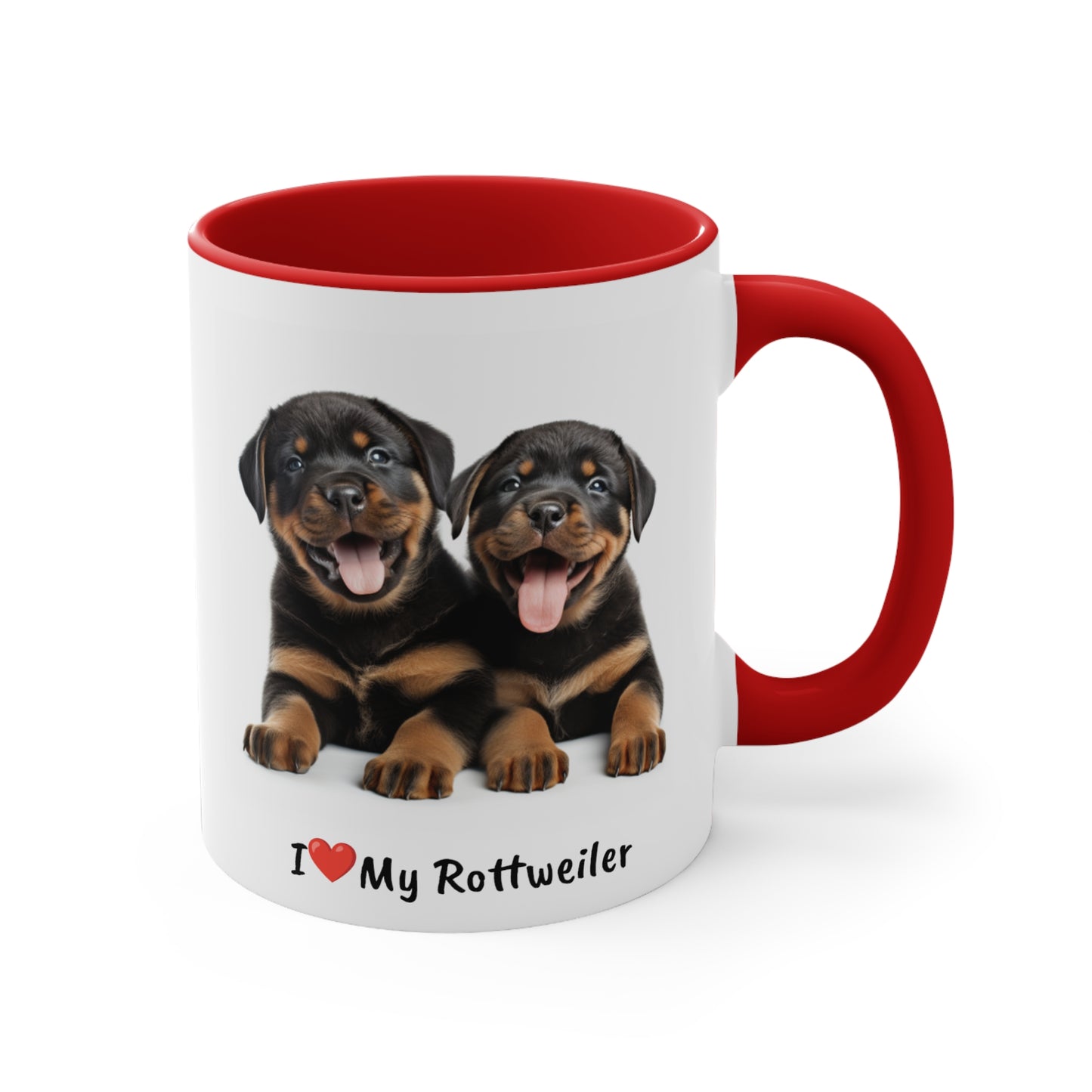 Rottweiler Puppy Pet Mug Name Custom Dog Mug Dog Coffee Cup