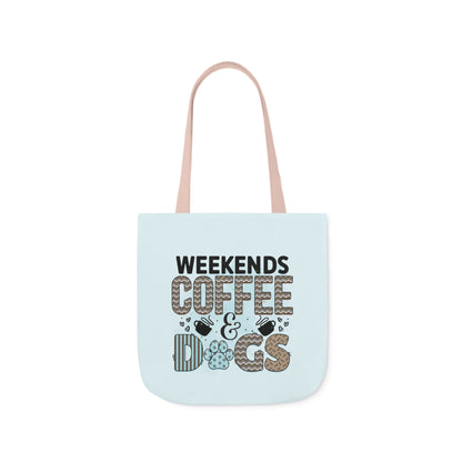 Canvas Tote Bag Dog Lover Designs