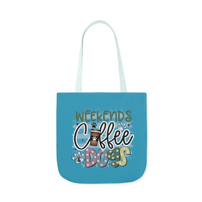 Canvas Tote Bag Dog Lover Designs