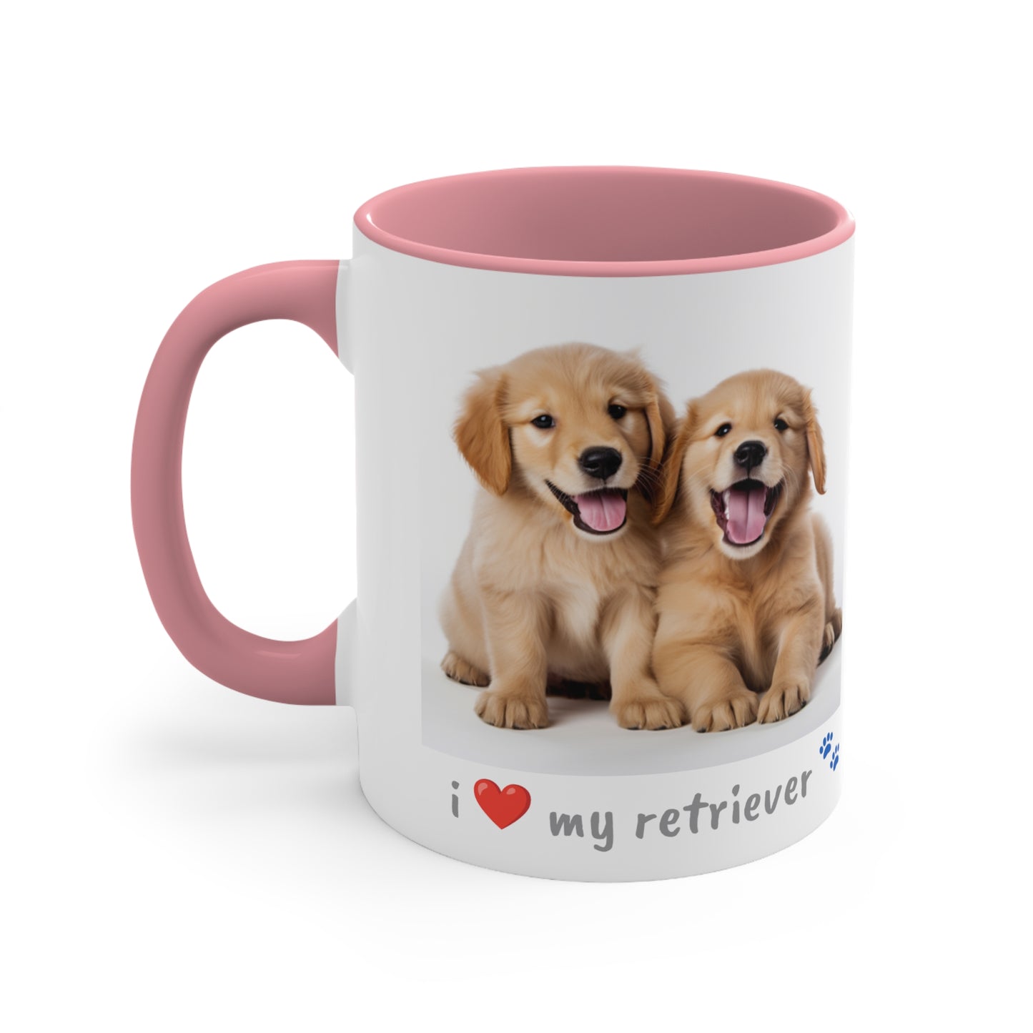 Golden Retriever Puppy Pet Mug Name Custom Dog Mug Dog Coffee Cup