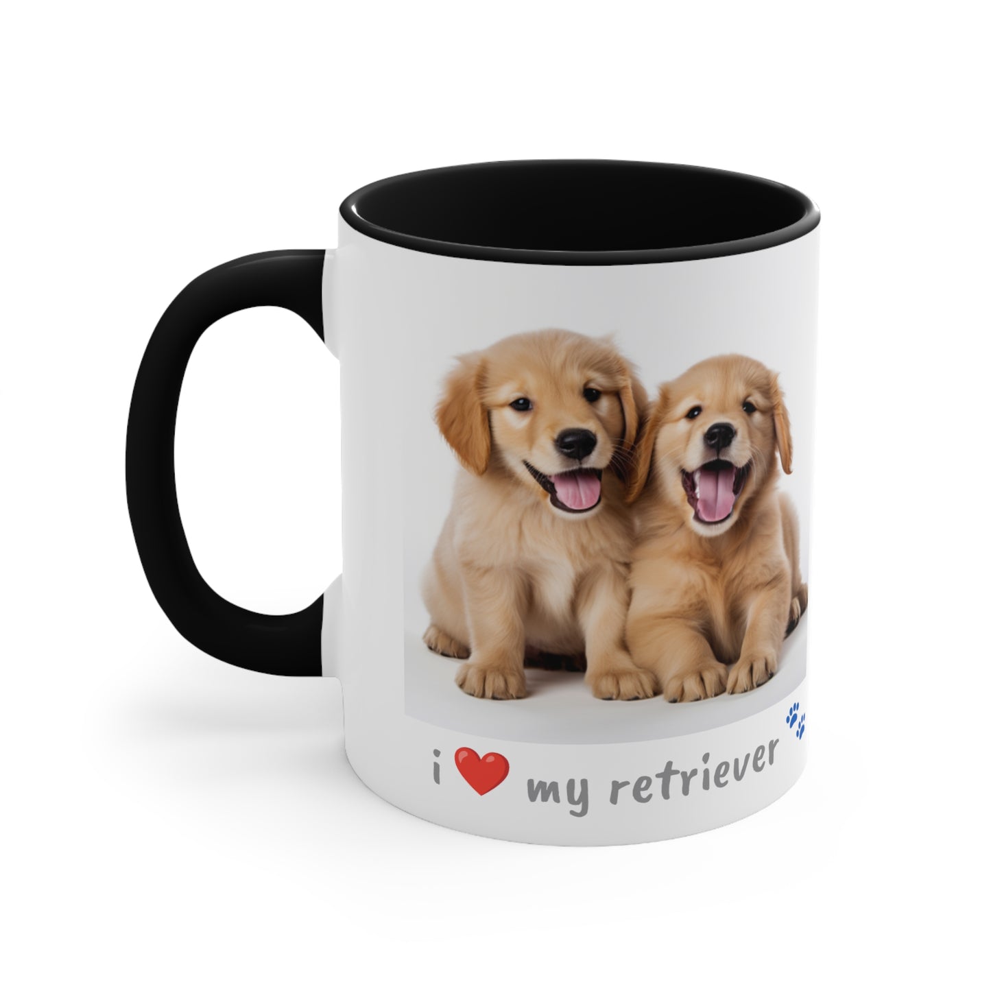 Golden Retriever Puppy Pet Mug Name Custom Dog Mug Dog Coffee Cup