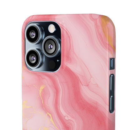 Cee L Colourful Marble Mobile Phone Case Pink